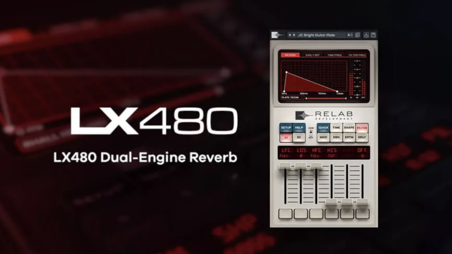 Relab LX480 Dual-Engine Reverb V4